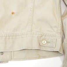 画像7: 60's Lee 100-J "WESTERNER" COTTON SATEEN TRUCKER JACKET with 〜70's HARLEY-DAVIDSON WAPPEN (7)