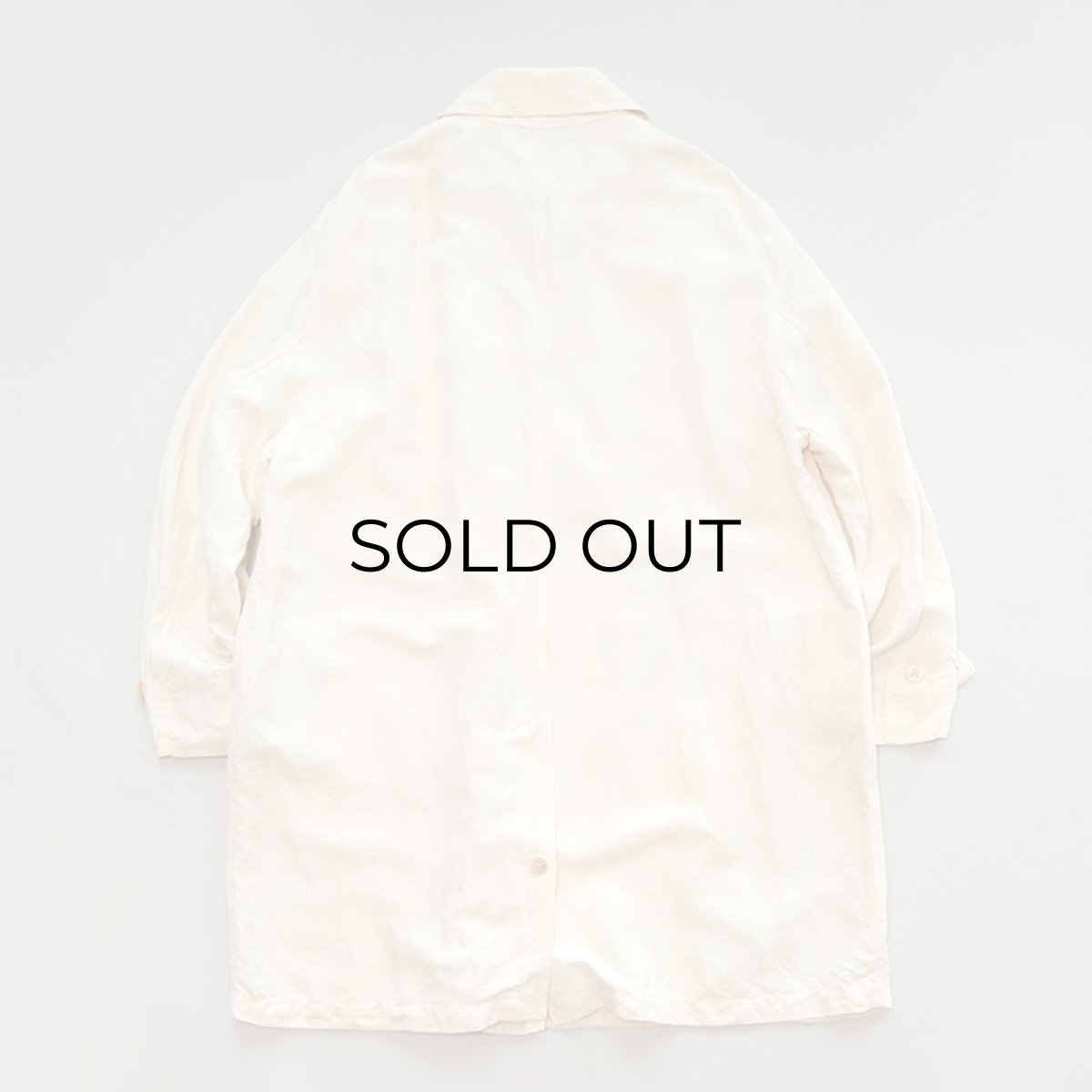 画像2: 〜90's DONNA KARAN SILK LINEN DUSTER COAT (2)