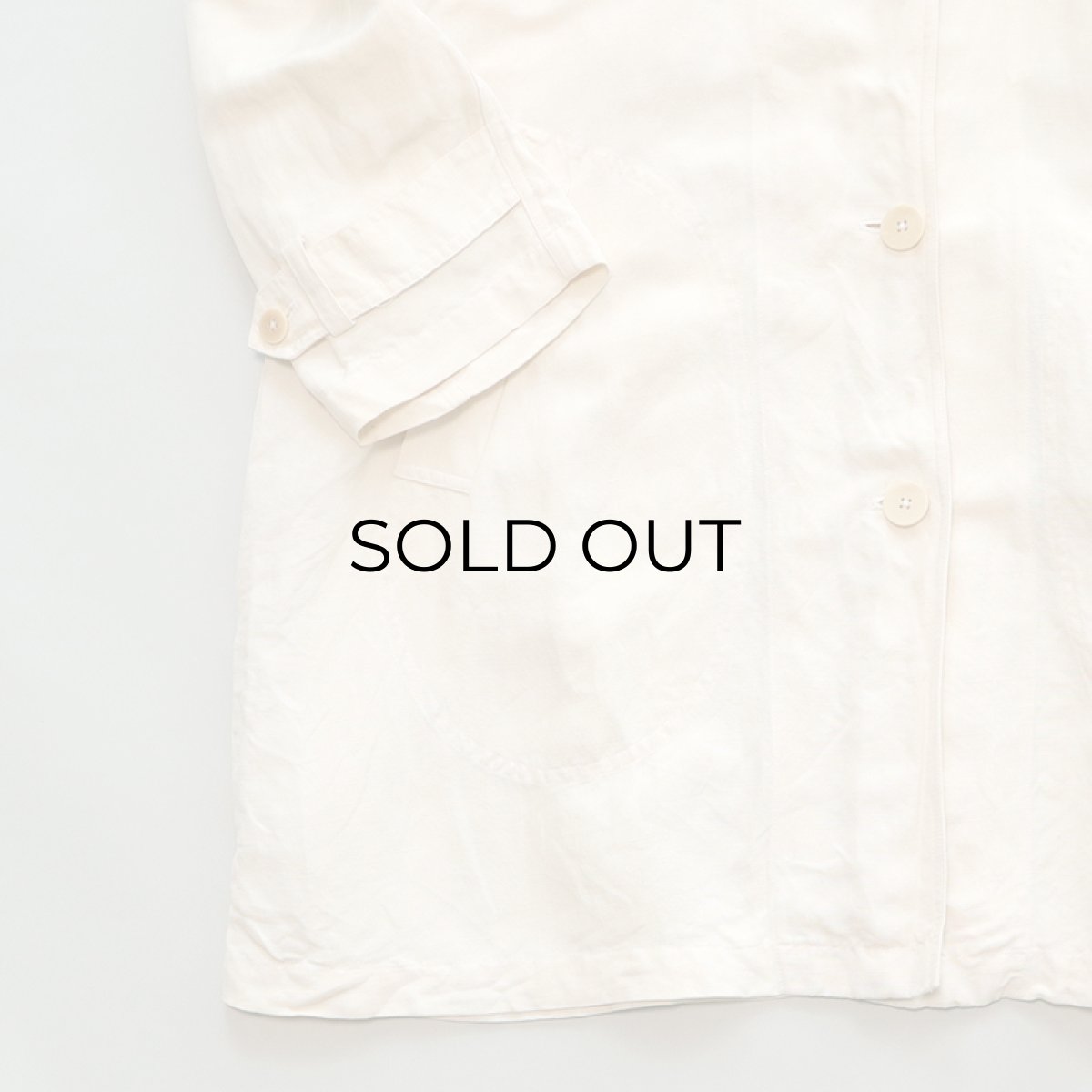 画像4: 〜90's DONNA KARAN SILK LINEN DUSTER COAT (4)