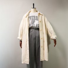 画像8: 〜90's DONNA KARAN SILK LINEN DUSTER COAT (8)