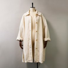 画像9: 〜90's DONNA KARAN SILK LINEN DUSTER COAT (9)