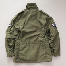 画像3: 70's US AIR FORCE M-65 COTTON NYLON FIELD JACKET 【SHORT-REGULAR】 (3)