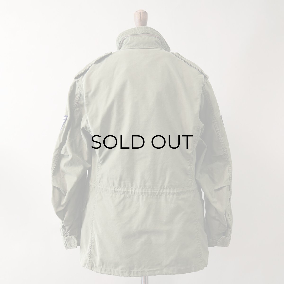 画像17: 70's US AIR FORCE M-65 COTTON NYLON FIELD JACKET 【SHORT-REGULAR】 (17)