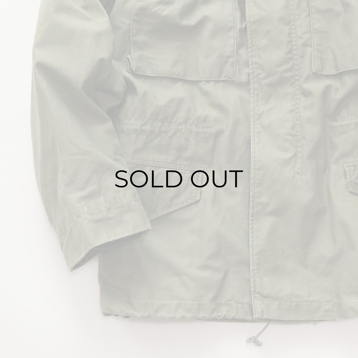 画像5: 70's US AIR FORCE M-65 COTTON NYLON FIELD JACKET 【SHORT-REGULAR】 (5)