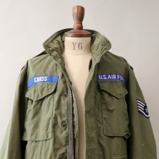 画像15: 70's US AIR FORCE M-65 COTTON NYLON FIELD JACKET 【SHORT-REGULAR】 (15)