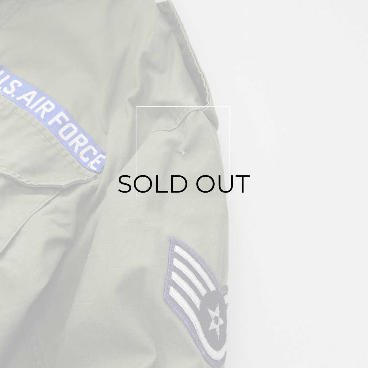 画像10: 70's US AIR FORCE M-65 COTTON NYLON FIELD JACKET 【SHORT-REGULAR】 (10)