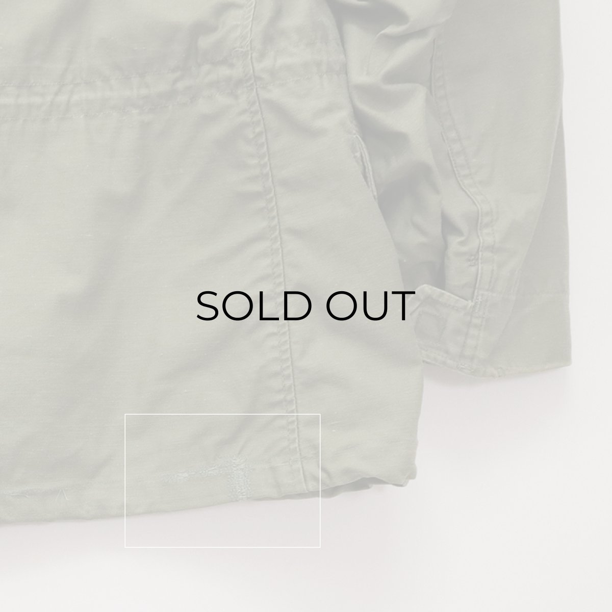 画像11: 70's US AIR FORCE M-65 COTTON NYLON FIELD JACKET 【SHORT-REGULAR】 (11)
