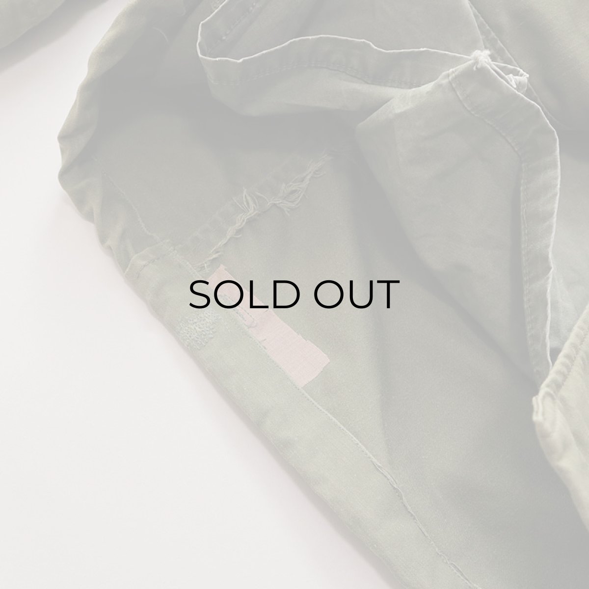 画像12: 70's US AIR FORCE M-65 COTTON NYLON FIELD JACKET 【SHORT-REGULAR】 (12)