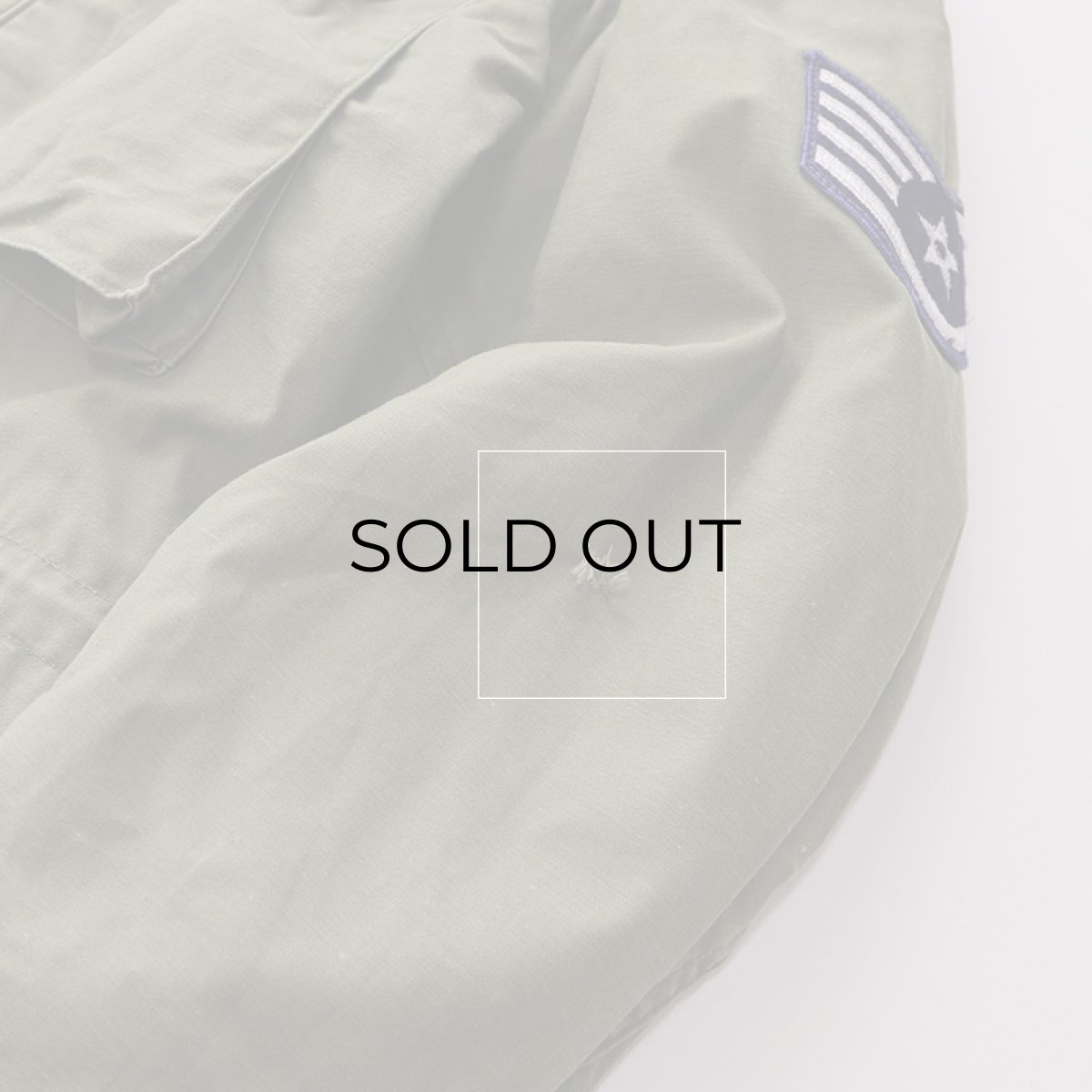 画像14: 70's US AIR FORCE M-65 COTTON NYLON FIELD JACKET 【SHORT-REGULAR】 (14)