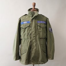 画像16: 70's US AIR FORCE M-65 COTTON NYLON FIELD JACKET 【SHORT-REGULAR】 (16)