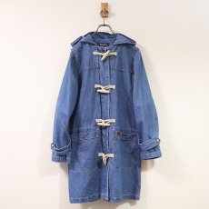 画像4: DENIM & Co. DENIM DUFFLE COAT (4)