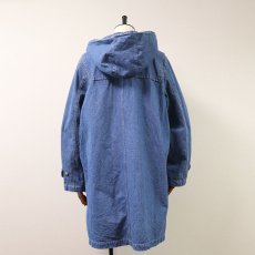 画像3: DENIM & Co. DENIM DUFFLE COAT (3)