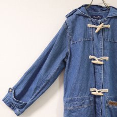 画像7: DENIM & Co. DENIM DUFFLE COAT (7)