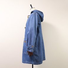 画像2: DENIM & Co. DENIM DUFFLE COAT (2)