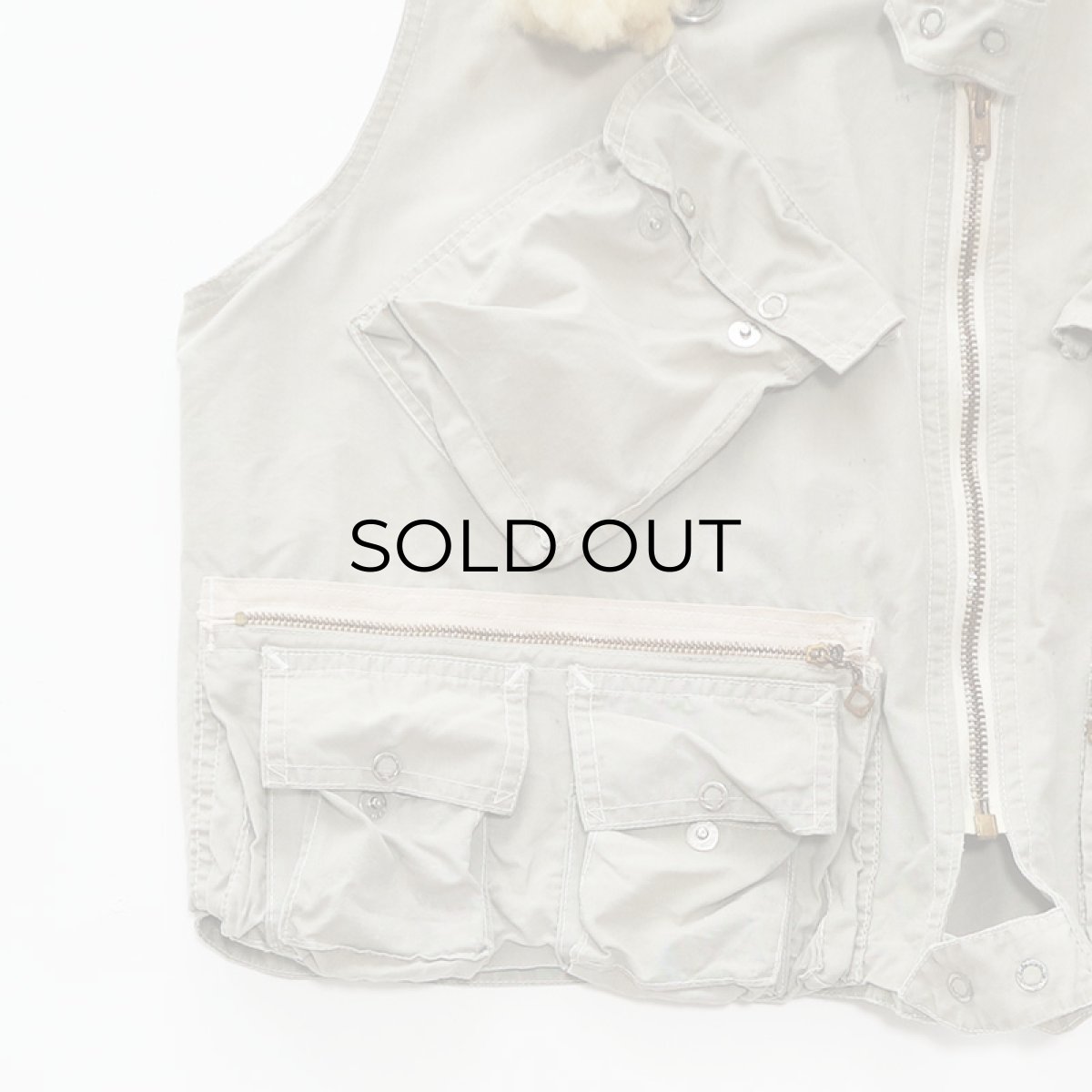 画像5: 〜60's The Trout Master COTTON FISHING VEST (5)