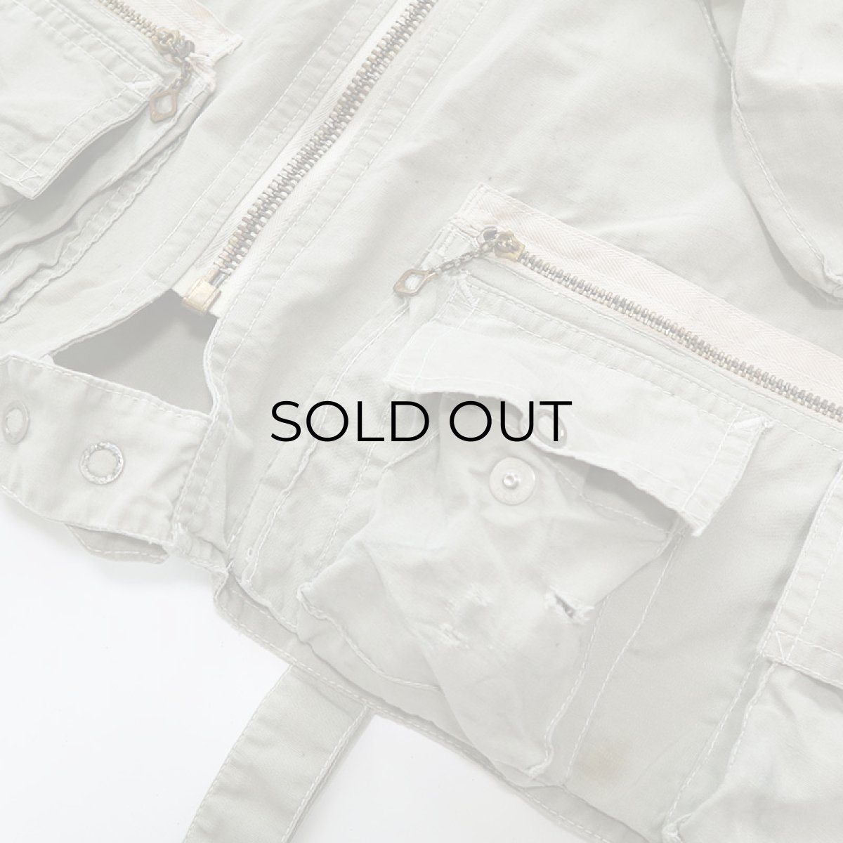 画像7: 〜60's The Trout Master COTTON FISHING VEST (7)