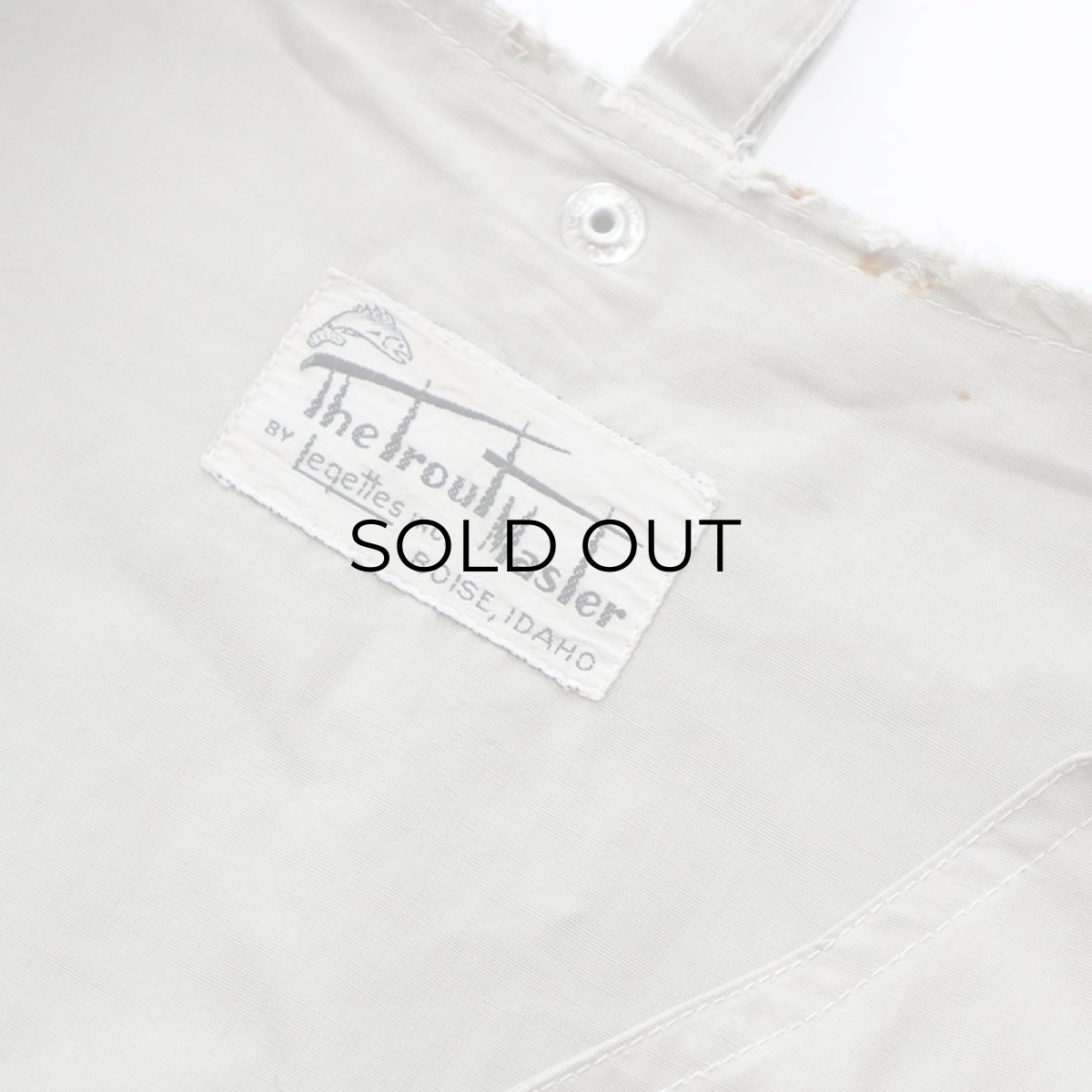 画像8: 〜60's The Trout Master COTTON FISHING VEST (8)