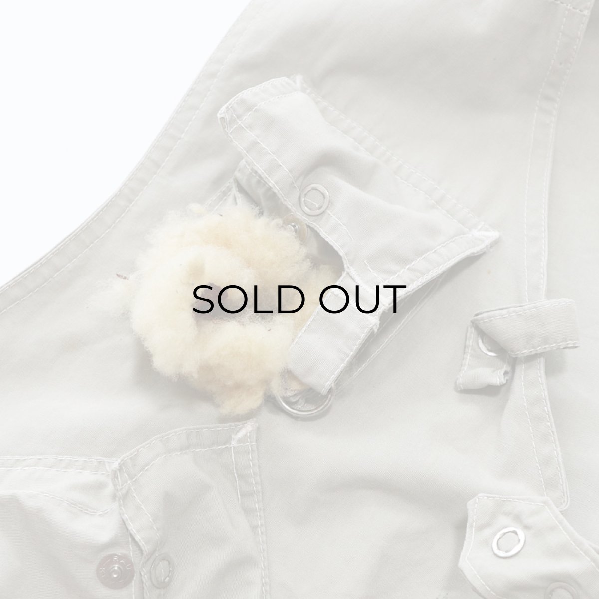 画像6: 〜60's The Trout Master COTTON FISHING VEST (6)