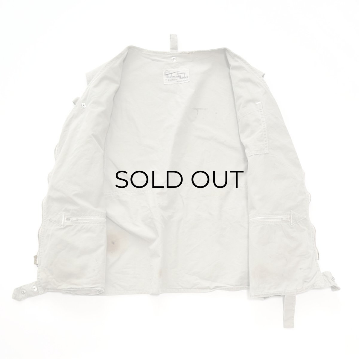 画像2: 〜60's The Trout Master COTTON FISHING VEST (2)