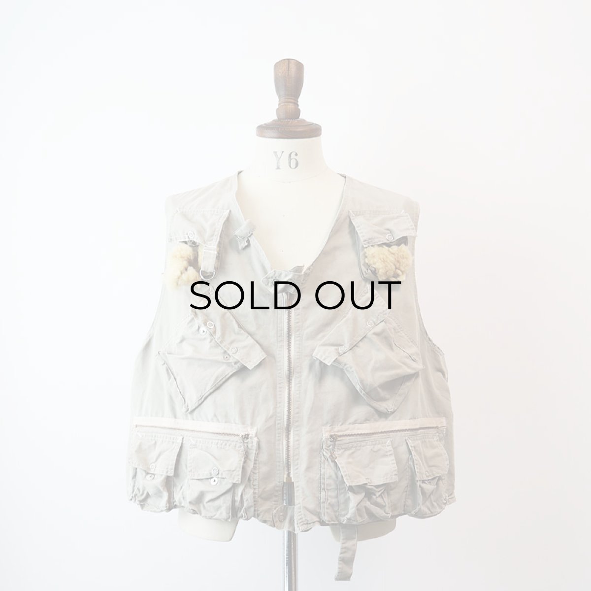 画像13: 〜60's The Trout Master COTTON FISHING VEST (13)