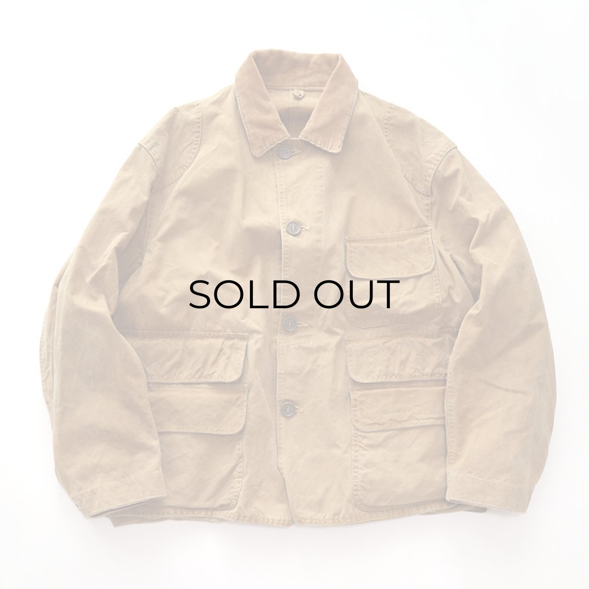 画像1: 〜40's RED HEAD "BLUE BILL" COTTON DUCK HUNTING JACKET (1)