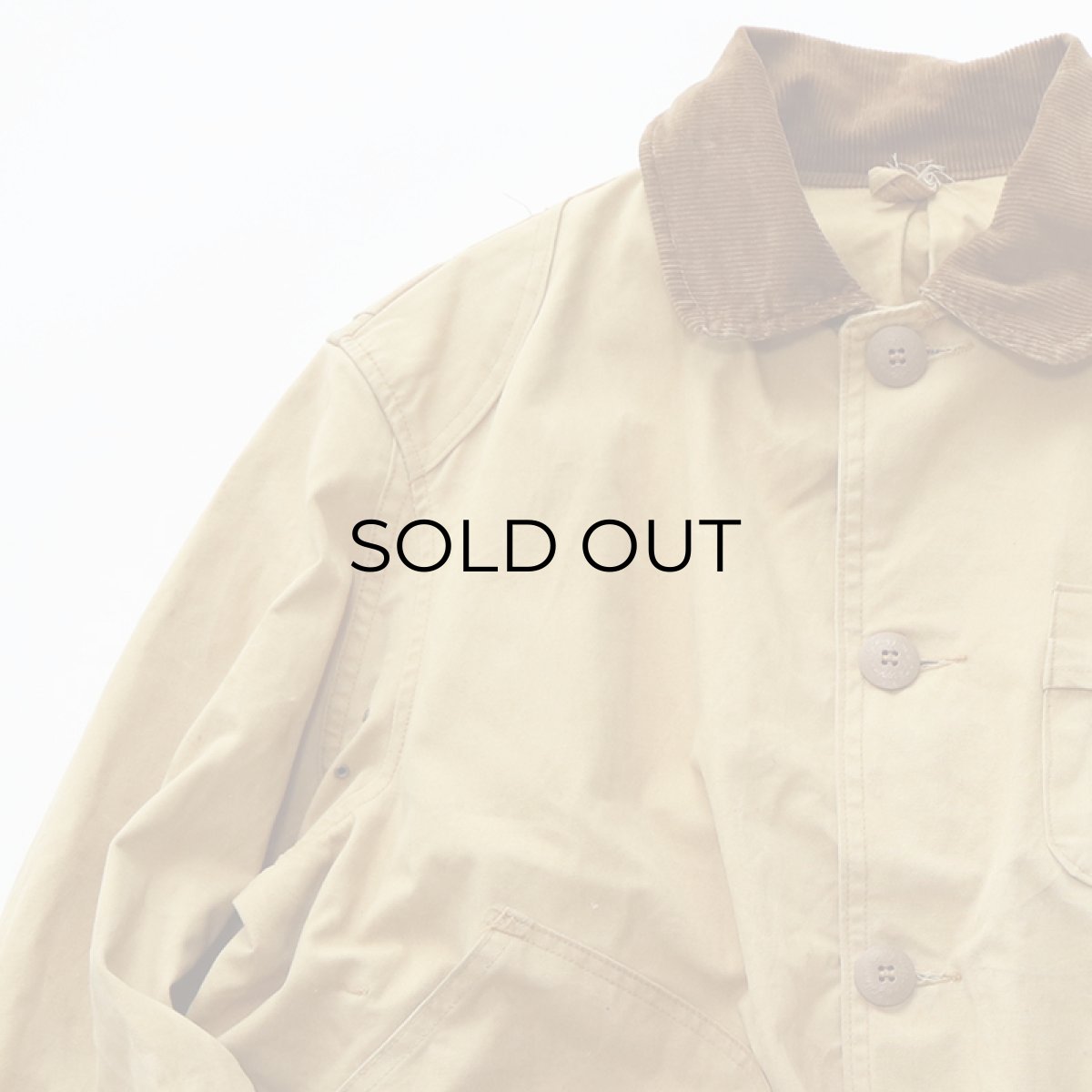 画像4: 〜50's SEARS "JC Higgins" COTTON DUCK HUNTING JACKET (4)