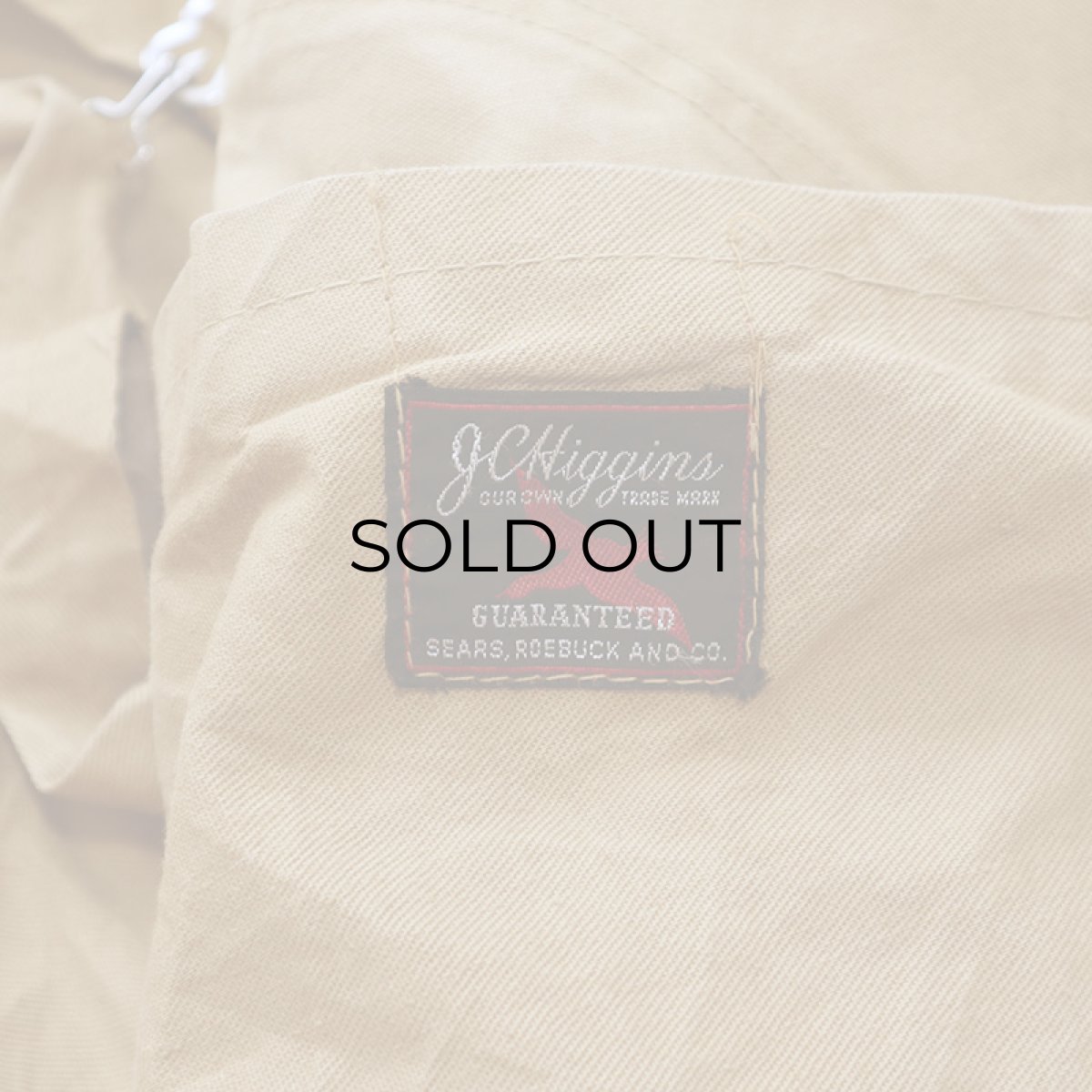 画像10: 〜50's SEARS "JC Higgins" COTTON DUCK HUNTING JACKET (10)