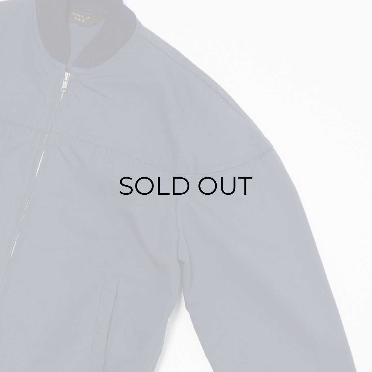 画像5: 〜90's UNKNOWN BRAND CUP SHOULDER ZIP BLOUSON "MADE IN USA" (5)