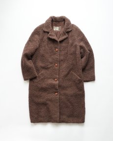 画像1: 60's RODEX LLAMA CURL SINGLE BREASTED COAT "MADE IN ENGLAND" (1)