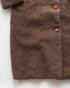 画像5: 60's RODEX LLAMA CURL SINGLE BREASTED COAT "MADE IN ENGLAND" (5)