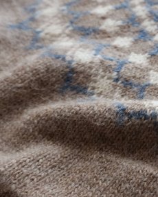 画像6: OLD UNKNOWN BRAND WOOL HAND KNIT ICELANDIC SWEATER (6)