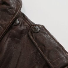 画像11: 〜80's SCHOTT LEATHER A-2 style ZIP JACKET (11)