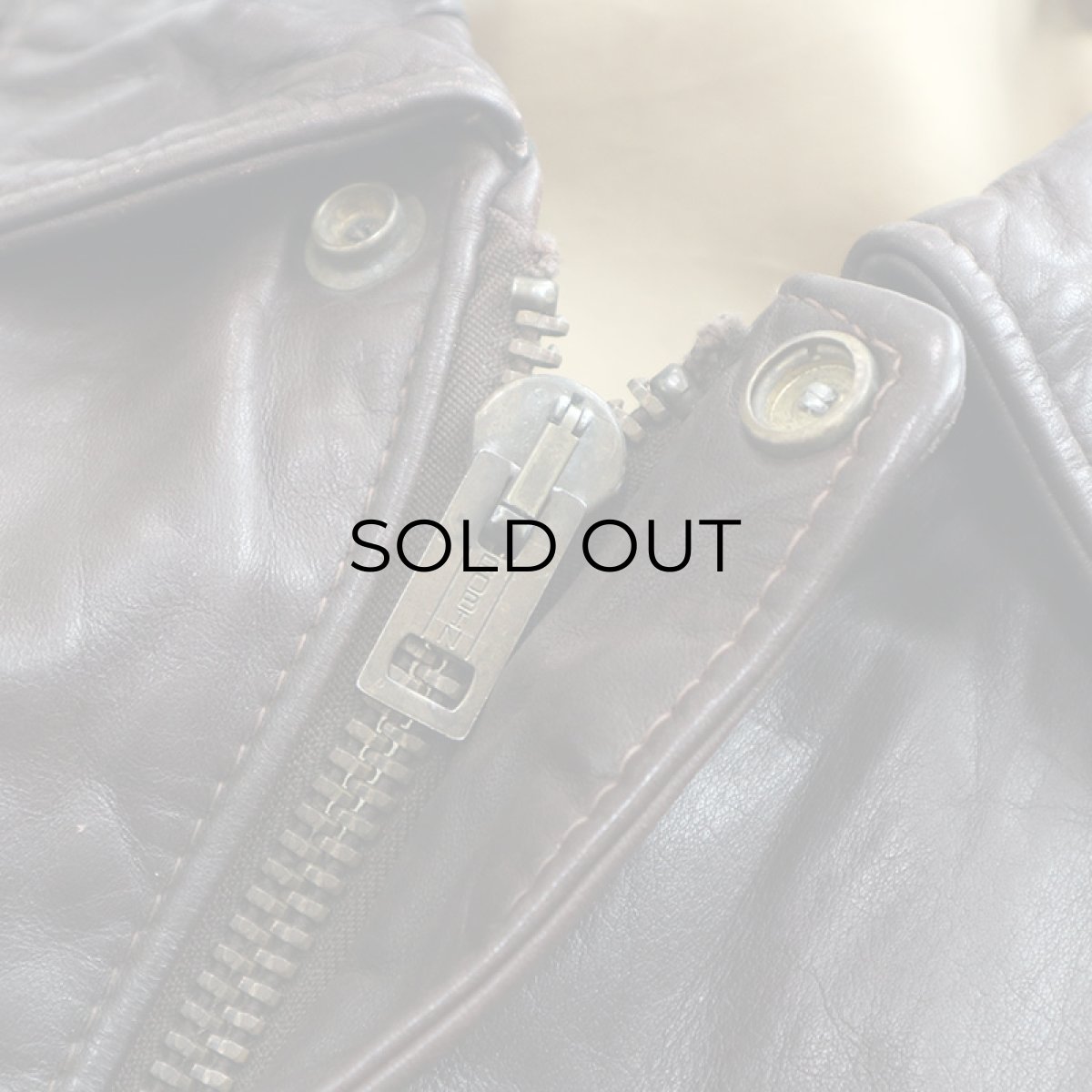 画像12: 〜80's SCHOTT LEATHER A-2 style ZIP JACKET (12)