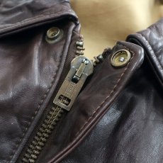 画像12: 〜80's SCHOTT LEATHER A-2 style ZIP JACKET (12)
