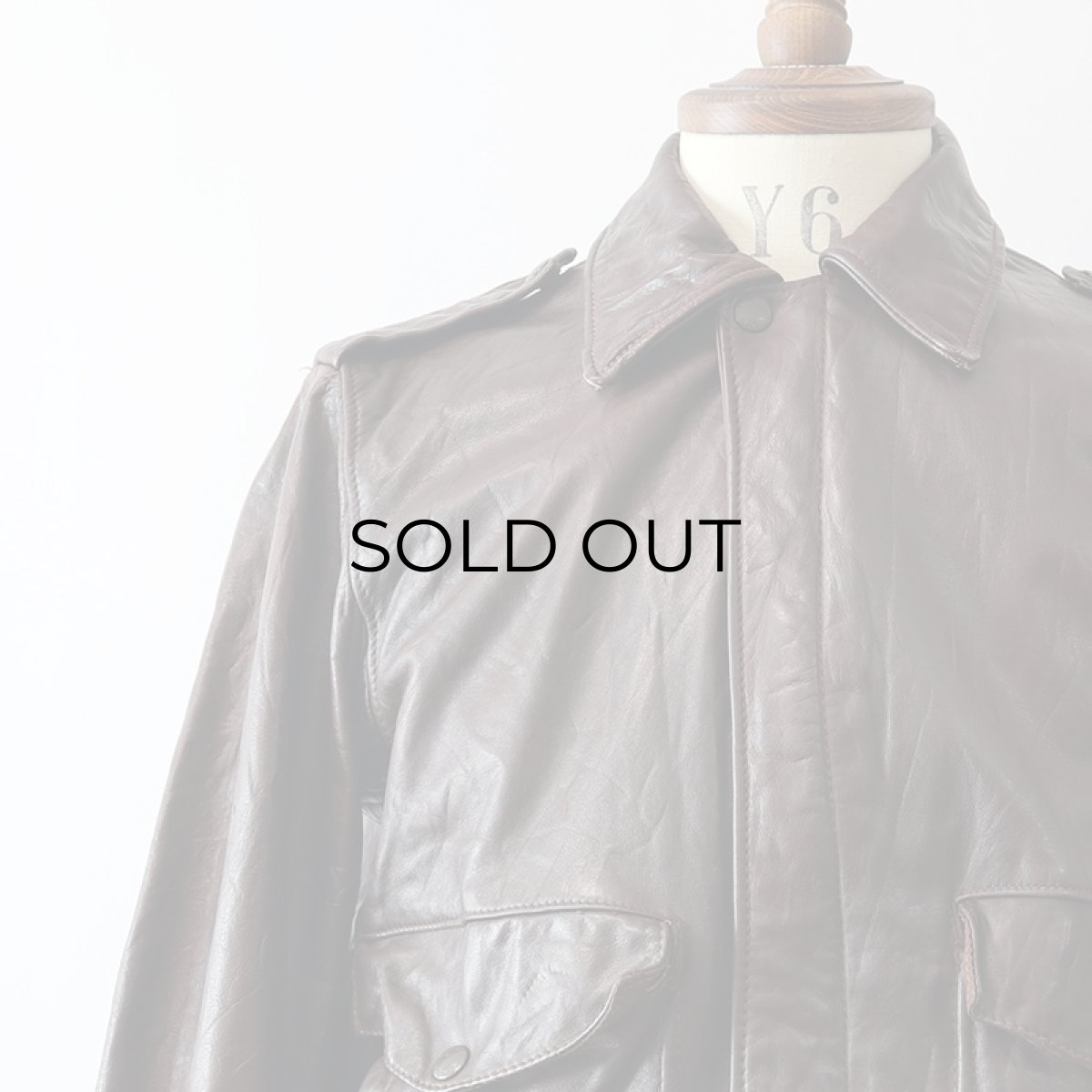 画像20: 〜80's SCHOTT LEATHER A-2 style ZIP JACKET (20)