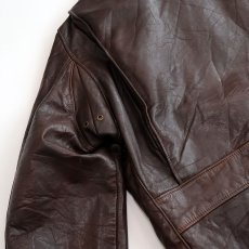 画像10: 〜80's SCHOTT LEATHER A-2 style ZIP JACKET (10)