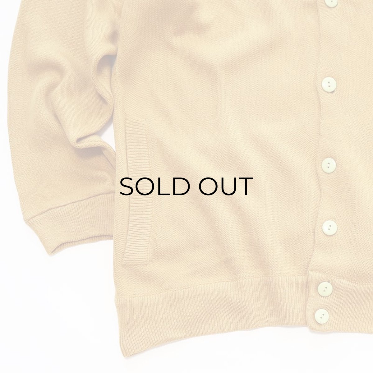 画像4: 〜80's LACOSTE ACRYLIC KNIT CARDIGAN (4)