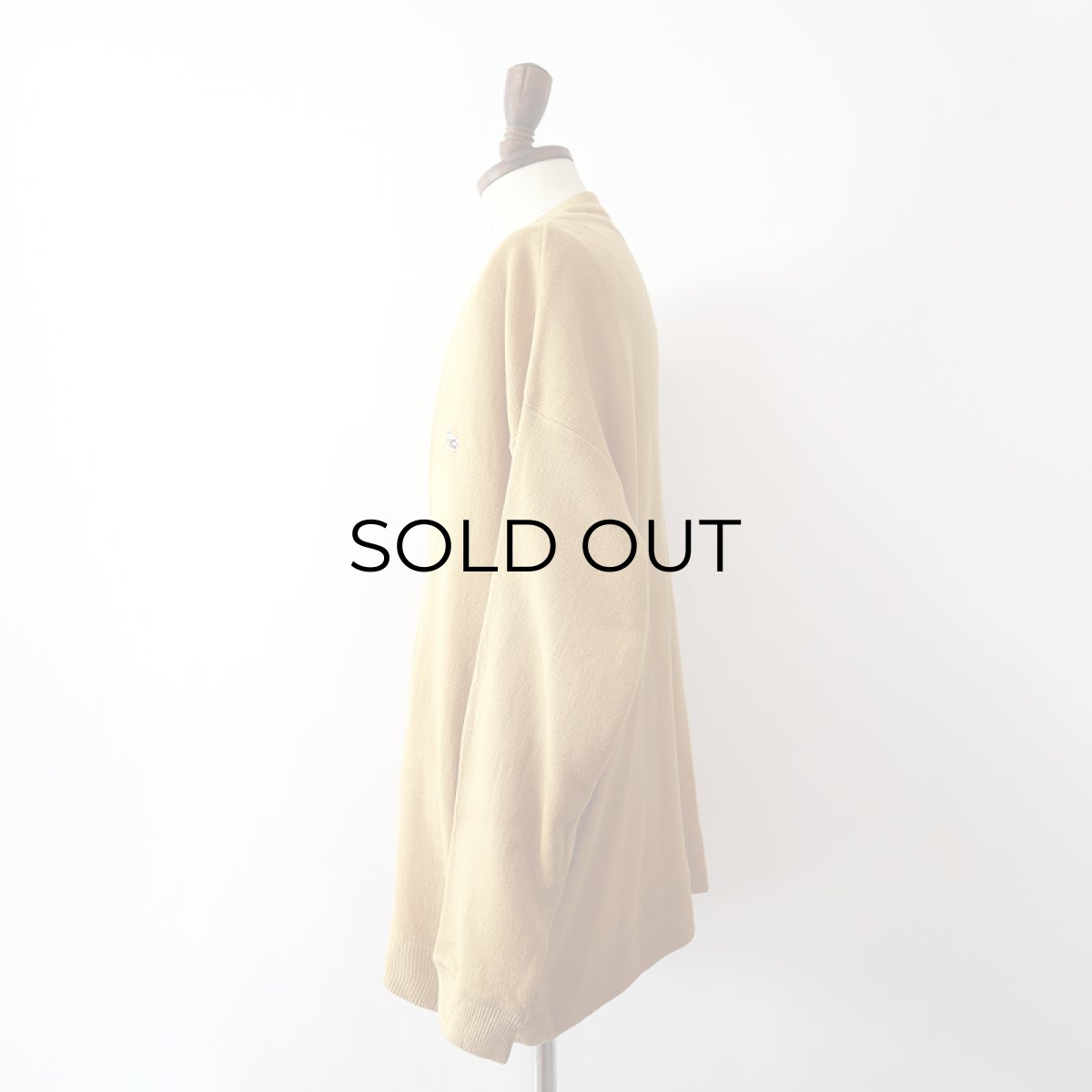 画像10: 〜80's LACOSTE ACRYLIC KNIT CARDIGAN (10)