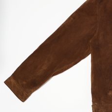 画像14: 00's Polo by Ralph Lauren SUEDE LEATHER ZIP SPORTS JACKET (14)