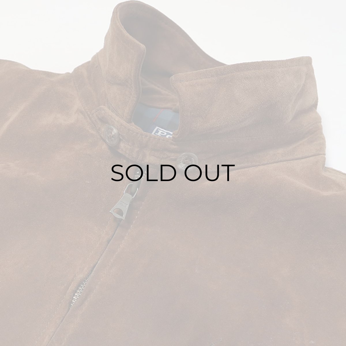 画像8: 00's Polo by Ralph Lauren SUEDE LEATHER ZIP SPORTS JACKET (8)
