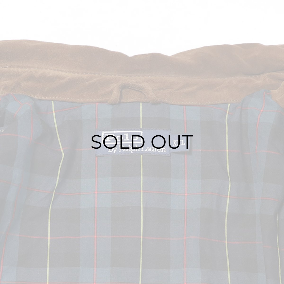 画像9: 00's Polo by Ralph Lauren SUEDE LEATHER ZIP SPORTS JACKET (9)