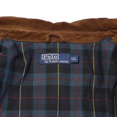 画像9: 00's Polo by Ralph Lauren SUEDE LEATHER ZIP SPORTS JACKET (9)