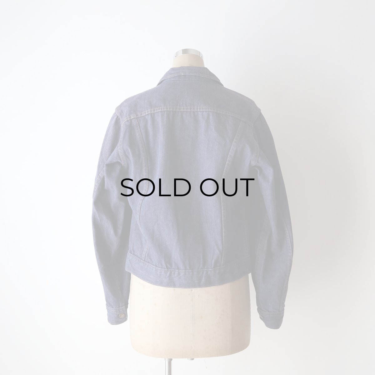 画像12: 〜70's UNKNOWN BRAND VAT-DYE DENIM TRUCKER JACKET (12)