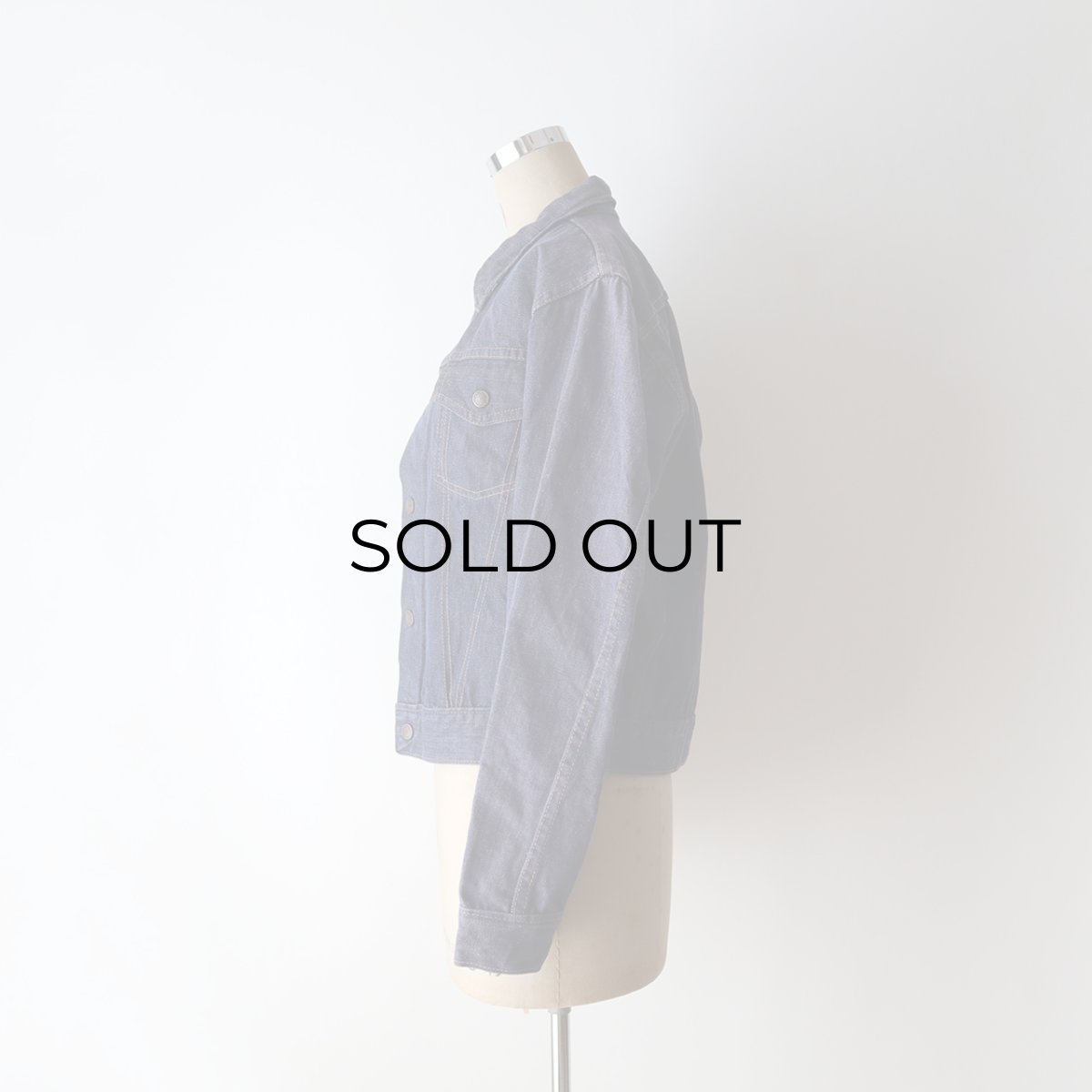 画像11: 〜70's UNKNOWN BRAND VAT-DYE DENIM TRUCKER JACKET (11)