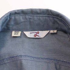 画像7: 70's LEVI'S FADE BLUE DENIM EMBROIDERED SNAP JACKET (7)