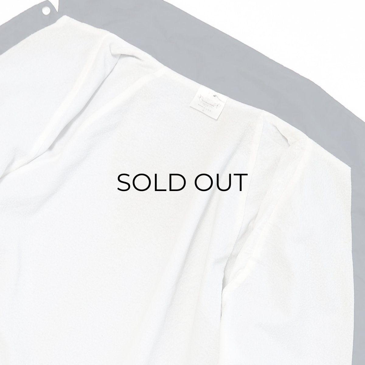 画像13: 〜90's AUBURN NYLON W-PRINT FLANNEL LINING SNAP COACH JACKET "PAT'S GROCERY" "MADE IN USA" (13)