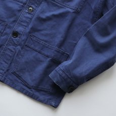 画像4: 〜80's KIDUR COTTON DRILL FRENCH WORK JACKET (4)