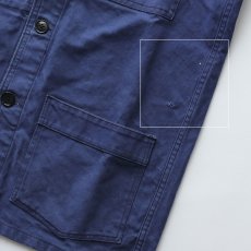 画像9: 〜80's KIDUR COTTON DRILL FRENCH WORK JACKET (9)