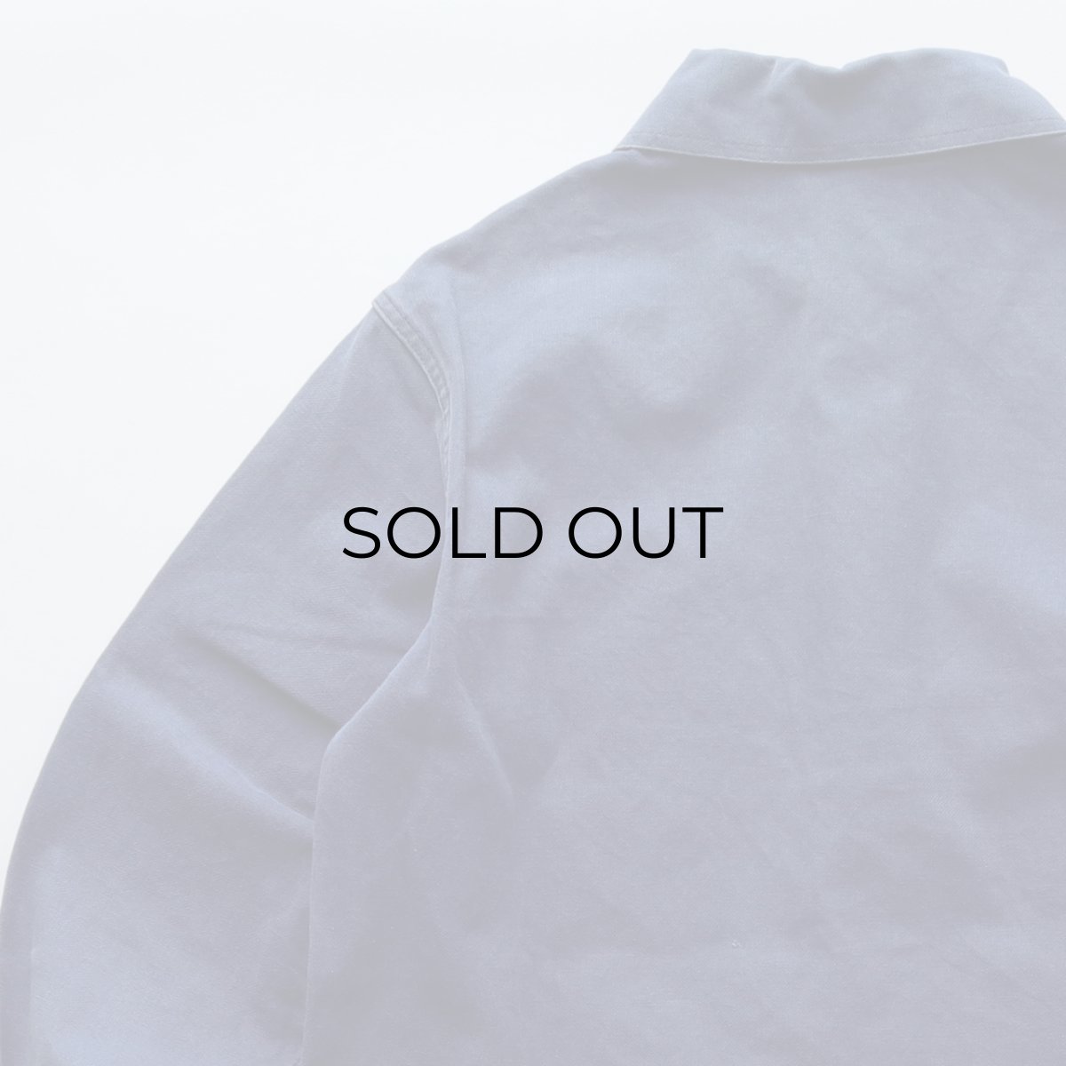 画像5: 〜80's KIDUR COTTON DRILL FRENCH WORK JACKET (5)