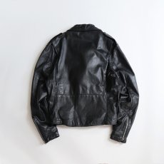 画像3: 80's BROOKS LEATHER W-RIDERS JACKET "MADE IN USA" (3)